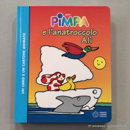 LIBRO CART + DVD PIMPA E L ANATROCCOLO ALI  NUOVO