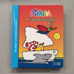 LIBRO CART + DVD PIMPA E L ANATROCCOLO ALI  NUOVO