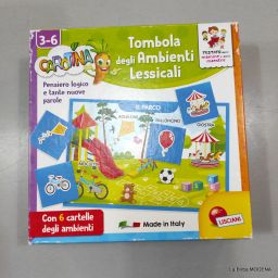 TOMBOLA ANIMALI LESSICALI LISCIANO