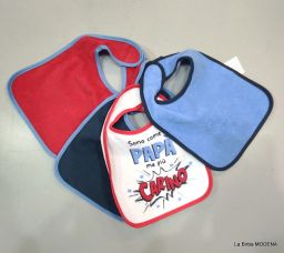 SET 4 BAVETTE IMPERMEABILI NUOVE