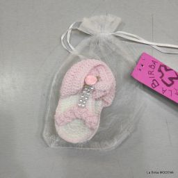 SANDALI NEONATA FATTI A MANO