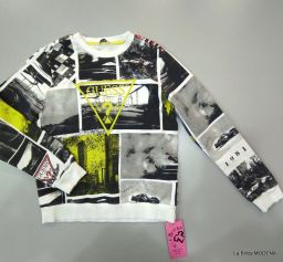FELPA GARZATA GUESS