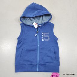 GILET GARZATO ZIP E CAPP NUOVO