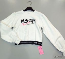 FELPA CROP MSGM