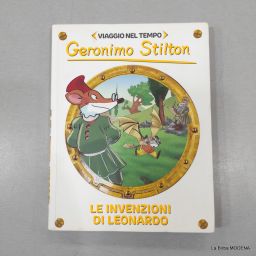 LIBRO GERONIMO STILTON LE INVENZIONI DI LEONARDO
