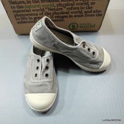 SCARPE TELA NATURAL WORLD  NUOVE