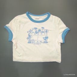 MAGLIA M/C CROP TOMMY HILFIGER