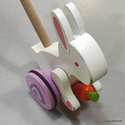 CONIGLIO DA PASSEGGIO LEGNO HAPE