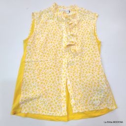BLUSA INTREND MISTO SETA