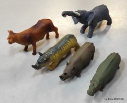 ANIMALI  FORESTA 5 PZ