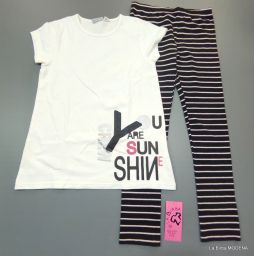 COMPL. MAXI MAGLIA + LEGGINS SARABANDA NUOVO