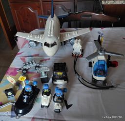 AEREO PASSEGGERI + ELICOTTERO LEGO CITY