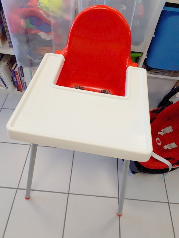 SEGGIOLONE IKEA + VASSOIO