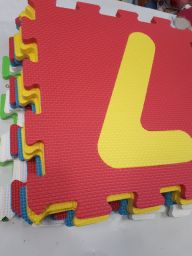 TAPPETO PUZZLE GOMMA 9 PZ