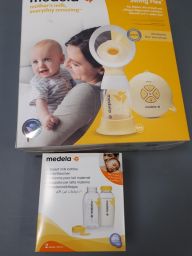 TIRALATTE MEDELA SWING FLEX + BOCCETTE IN GARANZIA FINO A 02/26