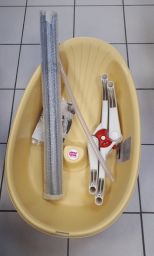 VASCHETTA OK BABY CON CAVALLETTO DI SUPPORTO