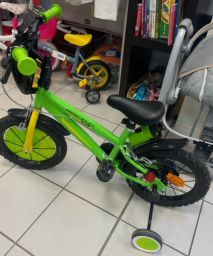 BICICLETTA RANCING RUOTA 14 + RUOTINE