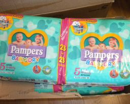 46X PANNOLINI PAMPERS BABY DRY 5