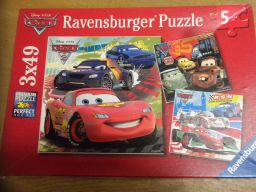 PUZZLE CARS 3X49