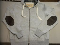 FELPA FULL ZIP C/CAPP TG S VINTAGE 55