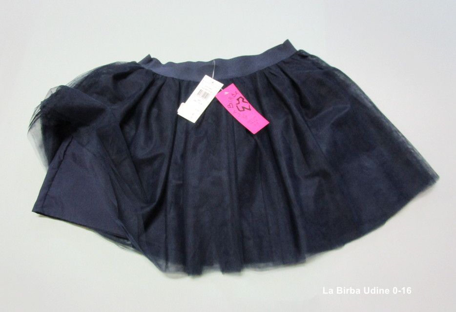 GONNA TULLE RALPH LAUREN NUOVO 12-14 BLU
