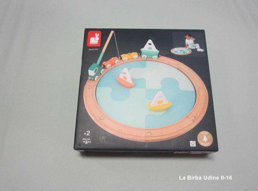 GIOCO LEGNO JANOD CIRCUITO BARCHE A VELA +2