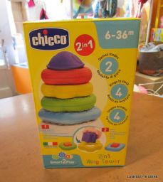 GIOCO CHICCO 2IN1 RING TOWER