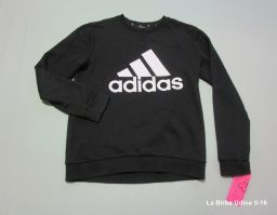 FELPA GIROCOLLO ADIDAS GARZATA