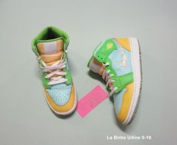 NIKE AIR JORDAN 1 MID SE GLACIER ICE/CITRON 38.5