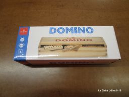 GIOCO DOMINO LEGNO DAL NEGRO NUOVO
