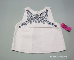 TOP ABERCROMBIE CON RICAMI