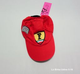CAPPELLO C/VISIERA FERRARI