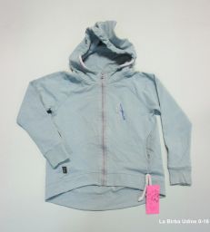 FELPA C/CAPP E ZIP PIU DI ME