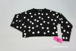 FELPA GIROCOLLO CROPPED PATRIZIA PEPE