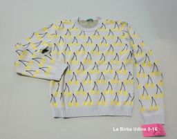 MAGLIONCINO GIROCOLLO COTONE BENETTON 11-12