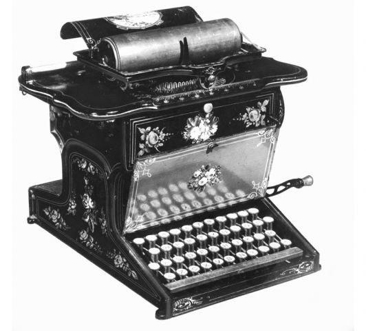 La prima macchina da scrivere