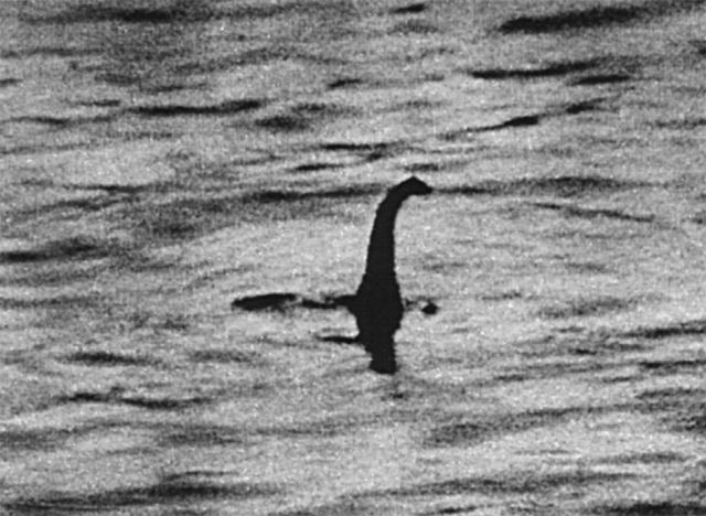 La foto del mostro di Loch Ness