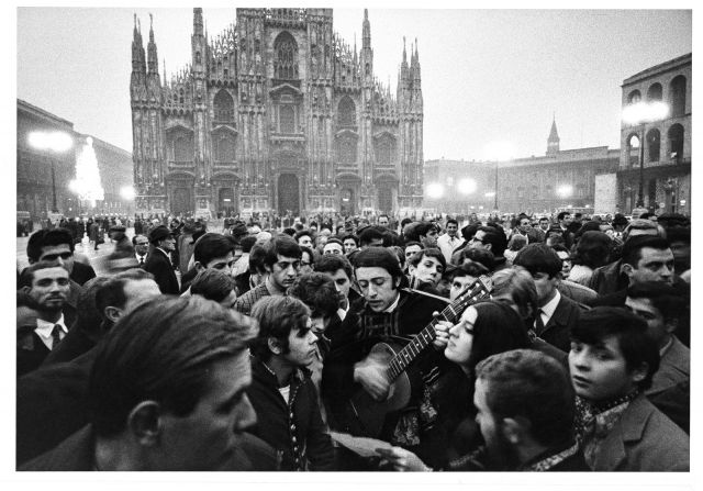 Scontri a Milano nel '68