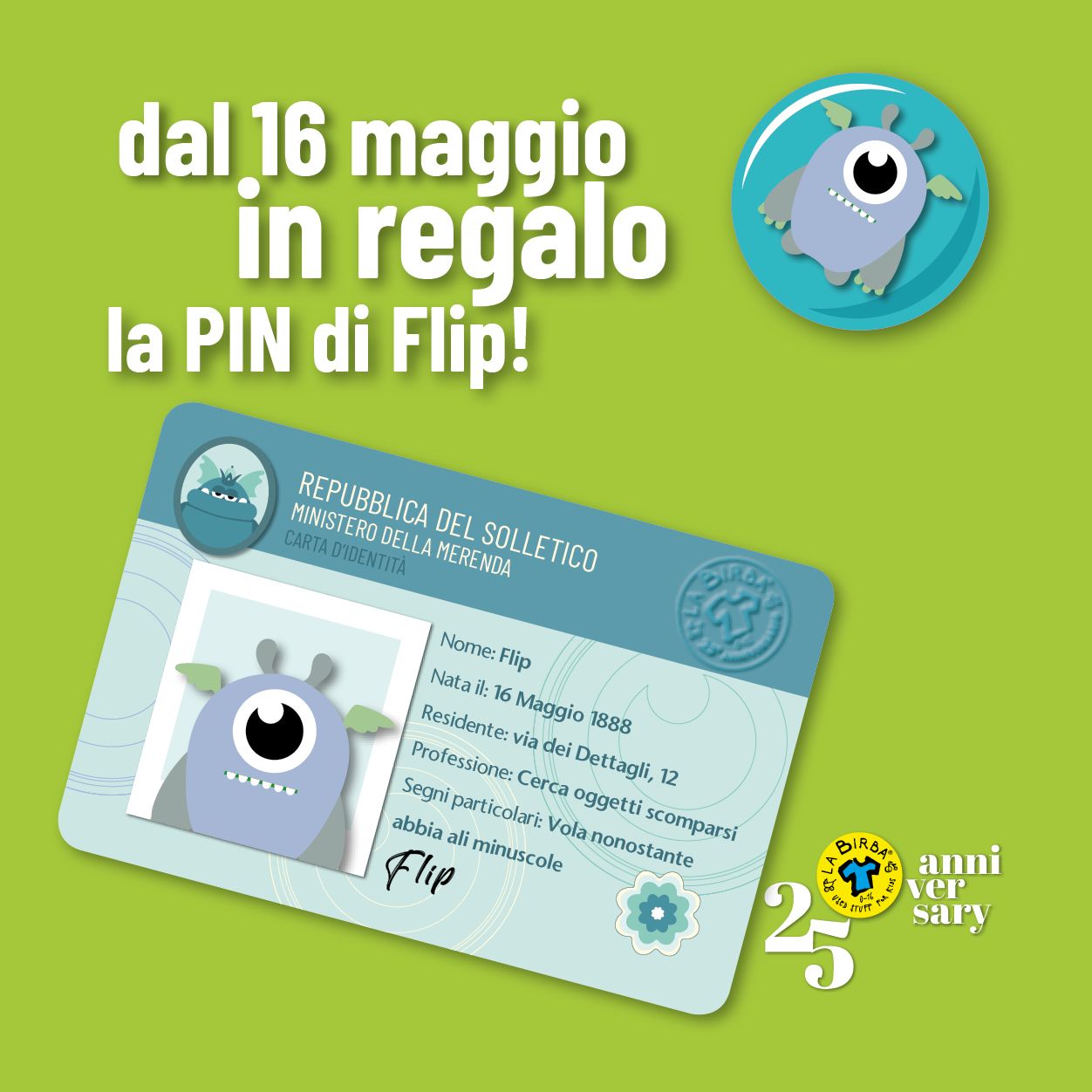 Flip: dal 16 al 31 maggio