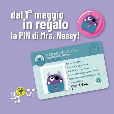 Mrs. Nessy: dal 1° al 15 maggio