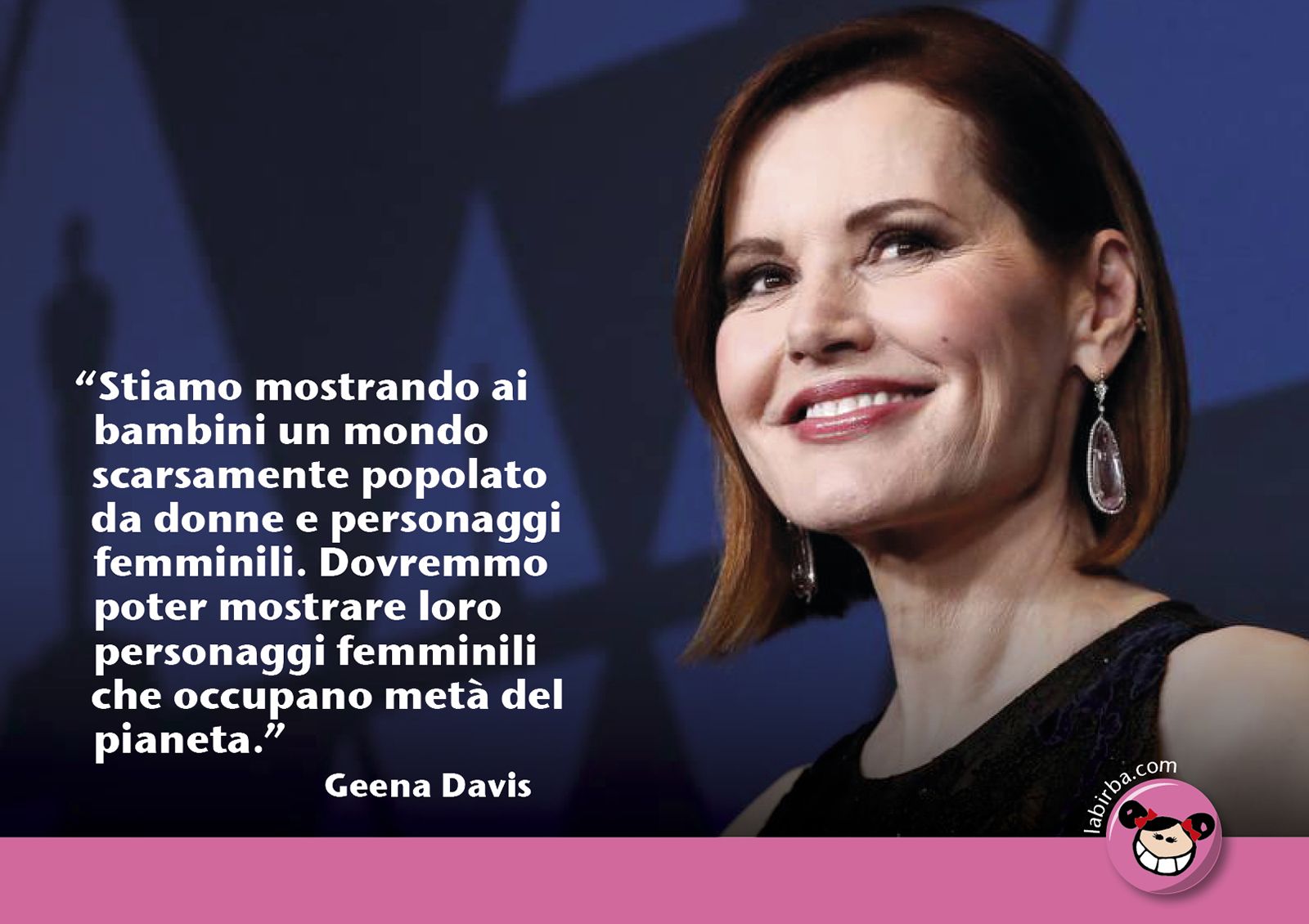 Il 21 gennaio 1956 nasce Geena Davis